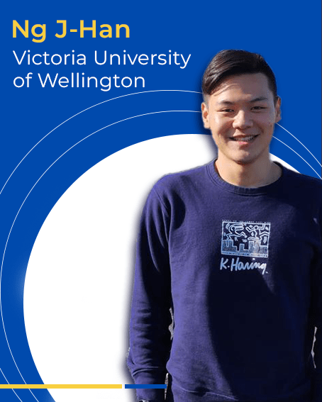 Ng J Han - Student of Victoria Univesity of Wellington