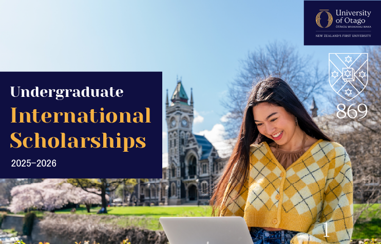 University of Otago Scholarships for 2025/2026 Intake Students