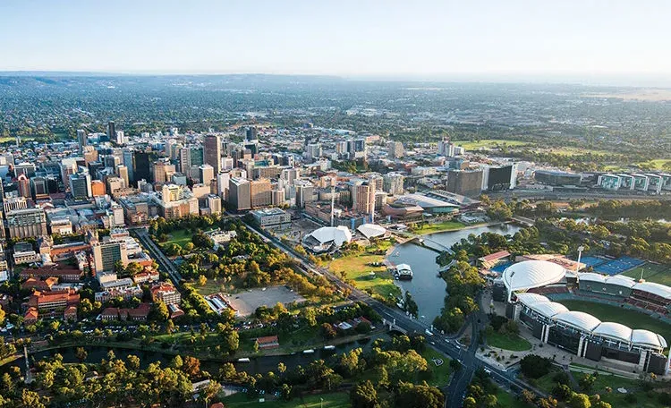 Adelaide city in Australia